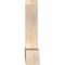 Ekena Millwork Portland Smooth Timber Gable Bracket, Douglas Fir, 72"W x 27"H x 5 1/2"D x 5 1/2"F, 9/12 Pitch GBW072X27X0606POR00SDF - alternate 5